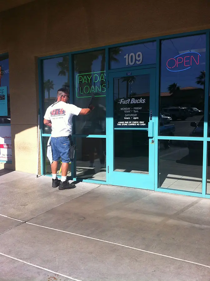 The Importance of Storefront Window Cleaning in Las Vegas